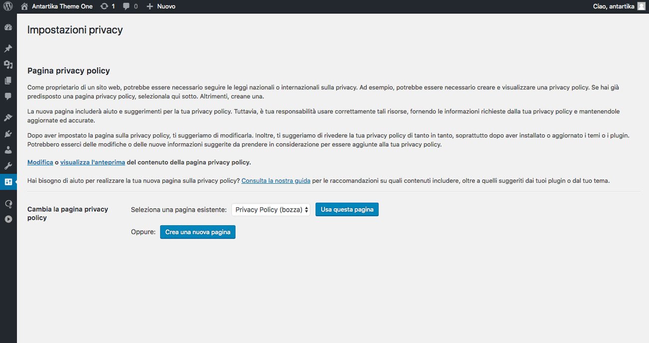 novita privacy GDPR Antartika