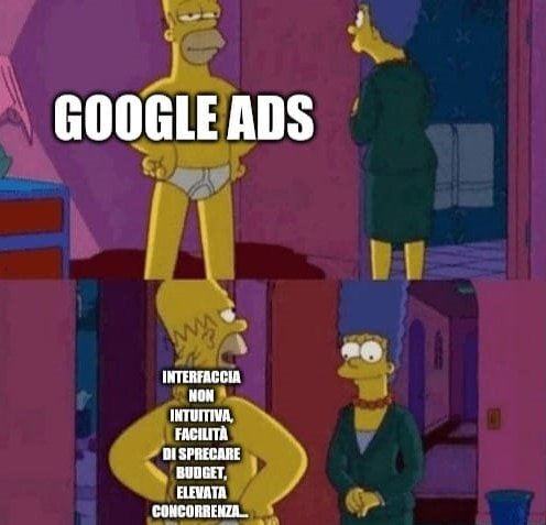 simpsons google ads meme