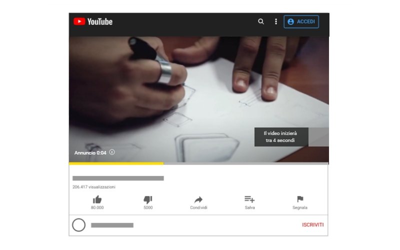 youtube annunci video bumper esempio