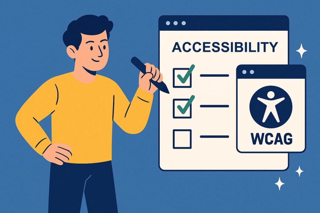 Accessibility WCAG checklist
